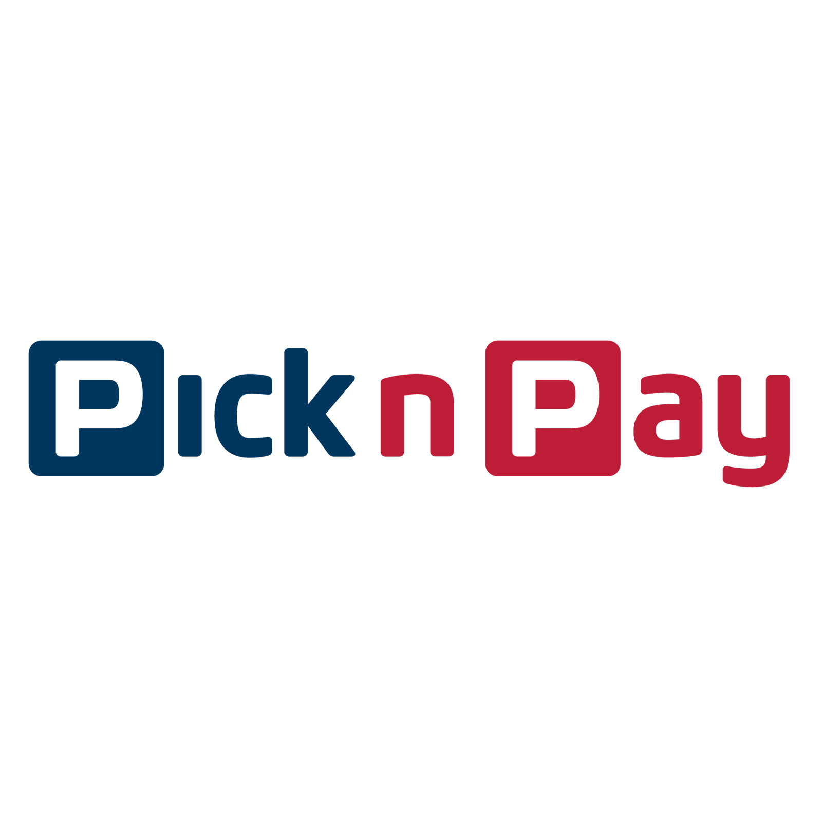 a classic blue and red logo for pick n pay retailers from south africa for the partnership of the Ladles of Love Mandela Day 2021 campaign