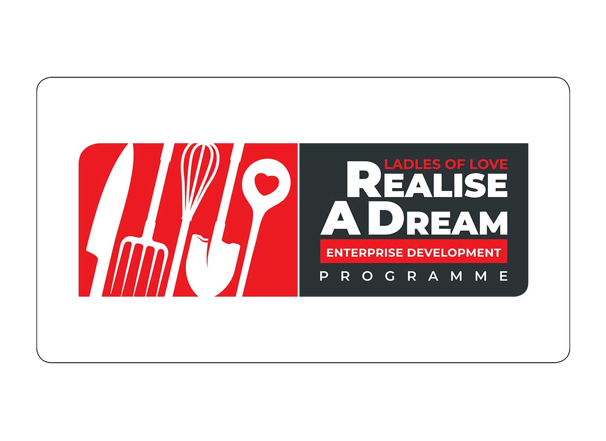 various icons of cooking utensils for the realise a dream programme which forms part of the ladles of love social upliftment programmes to invest in