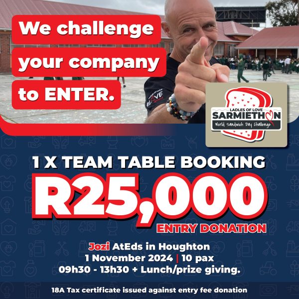 Sarmiethon Challenge Jozi 04 Nov 2025