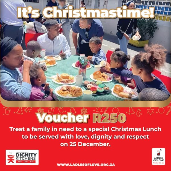 R250 Christmastime Meal Voucher